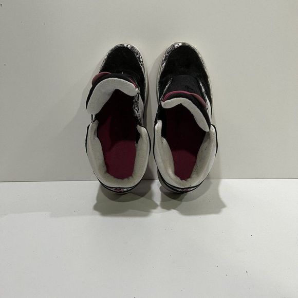 Airwalk Mens Black White Comfort Low Top Slip On Skateboarding Shoes Size 9.5 - Picture 7 of 8